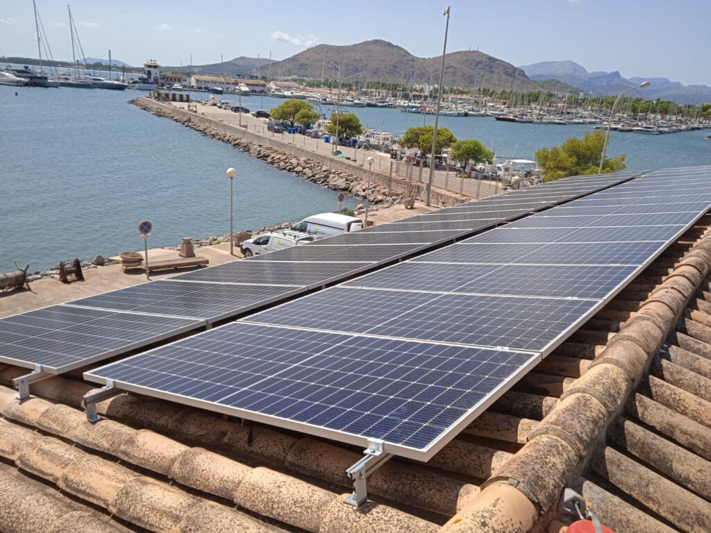 Instal·lació fotovoltaica a Alcudia, Confraria dels pescadors.