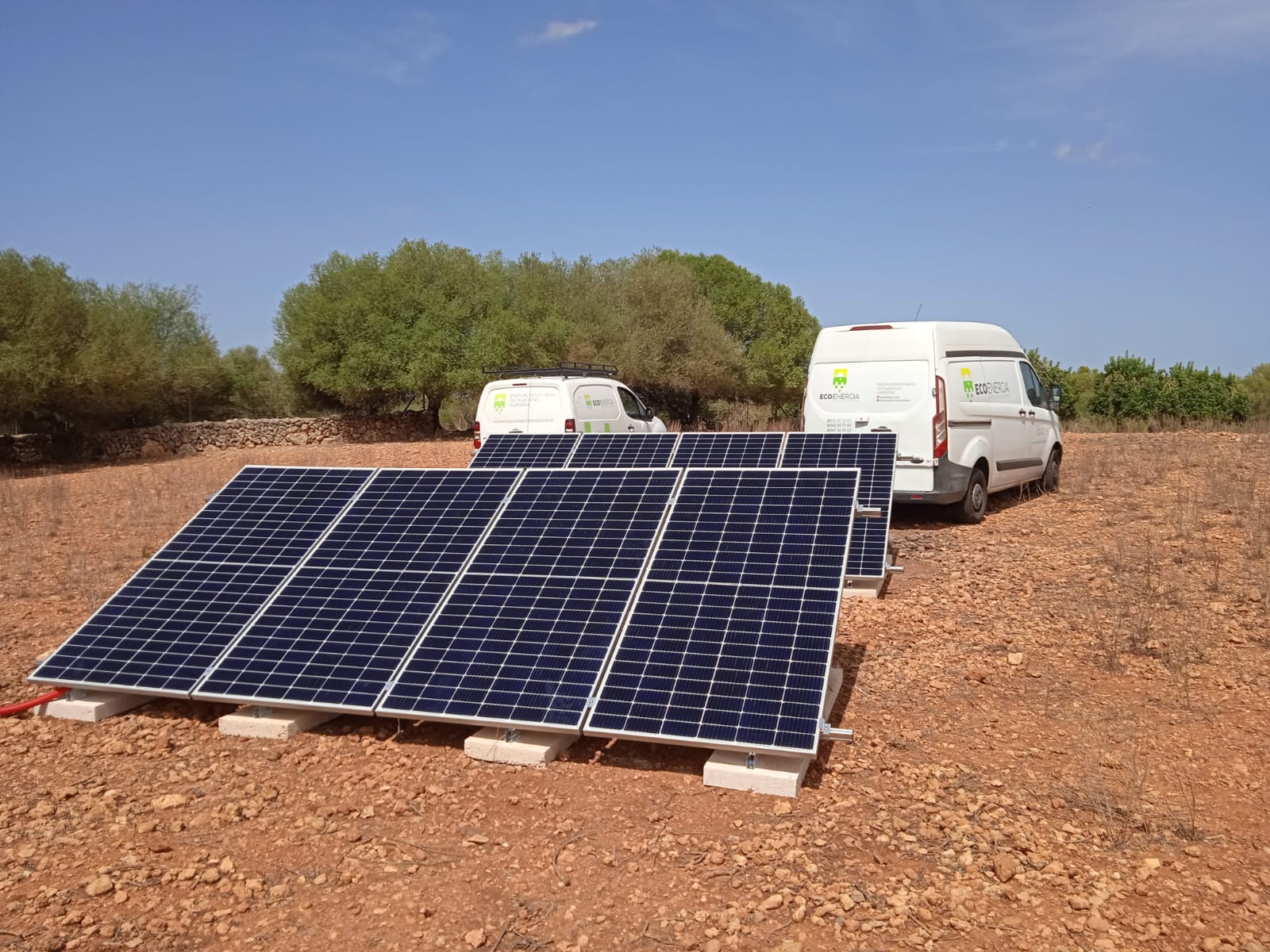 Instal·lació fotovoltaica a Lloret.